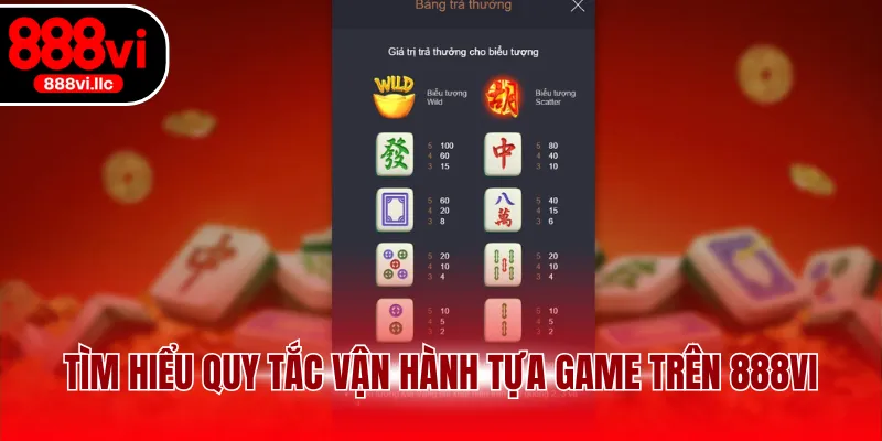 Tìm hiểu quy tắc vận hành tựa game trên 888VI